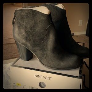 *Brand new* Nine West Black Suede Boots